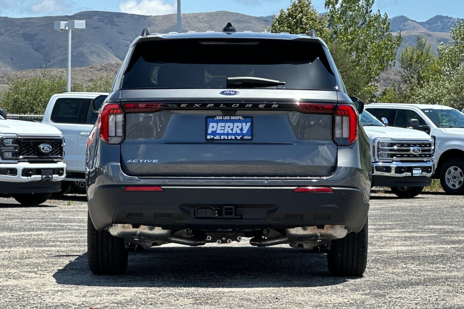 2026 Ford Explorer — interior view