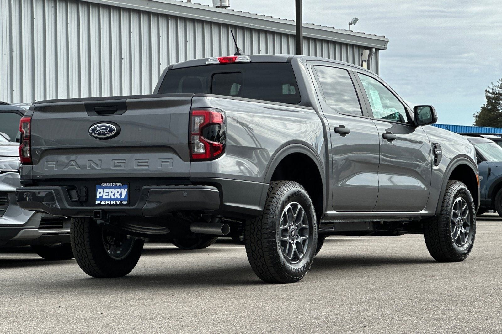 2025 Ford Ranger — rear three-quarter view