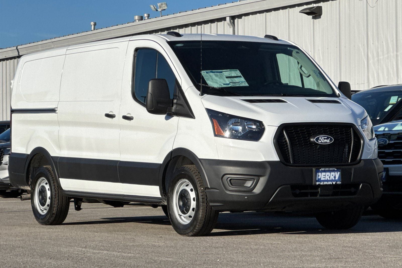 2026 Ford Transit-150 Base in Oxford White — front three-quarter view