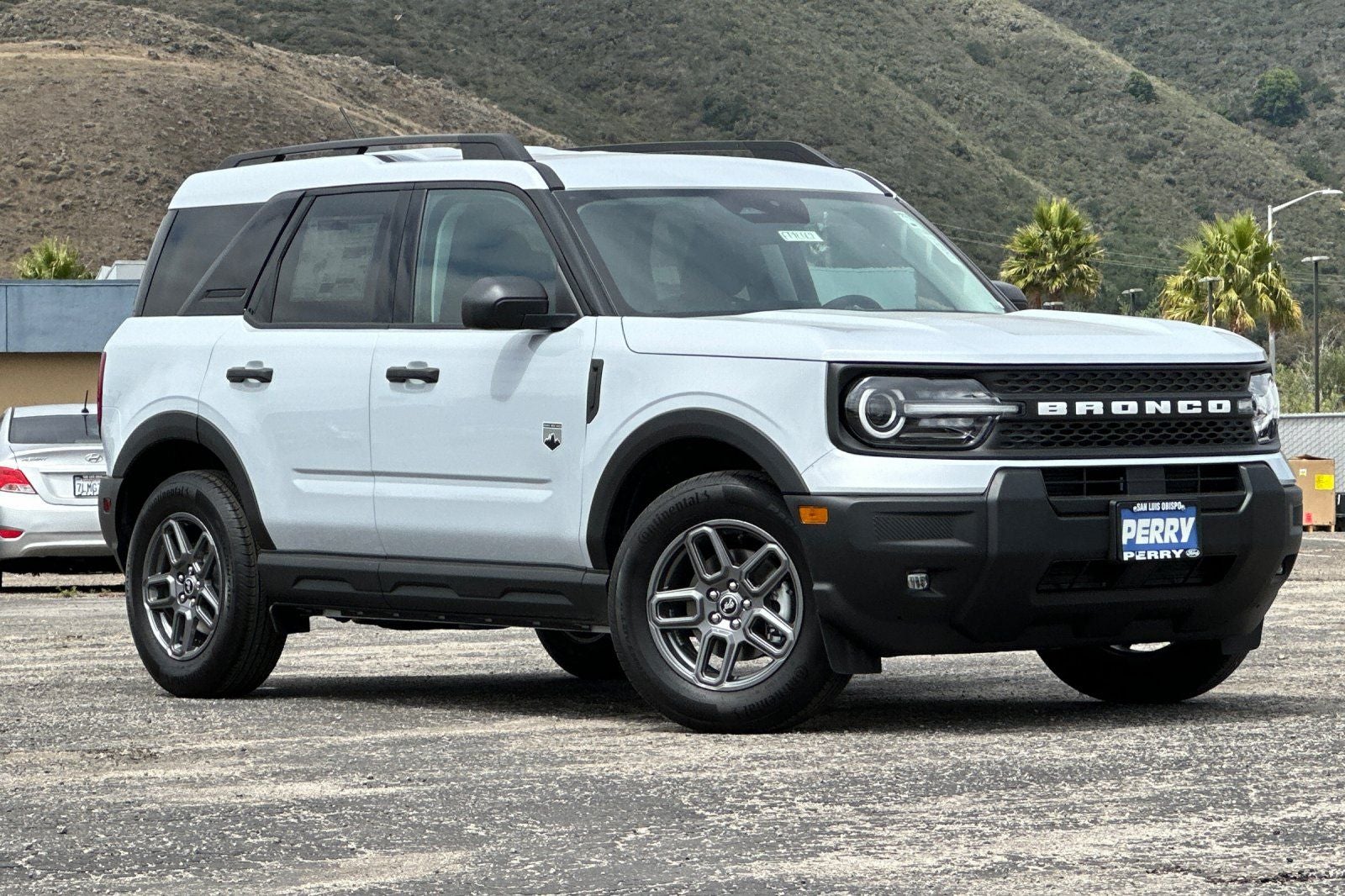 2026 Ford Bronco Sport Big Bend in White Metallic — front three-quarter view